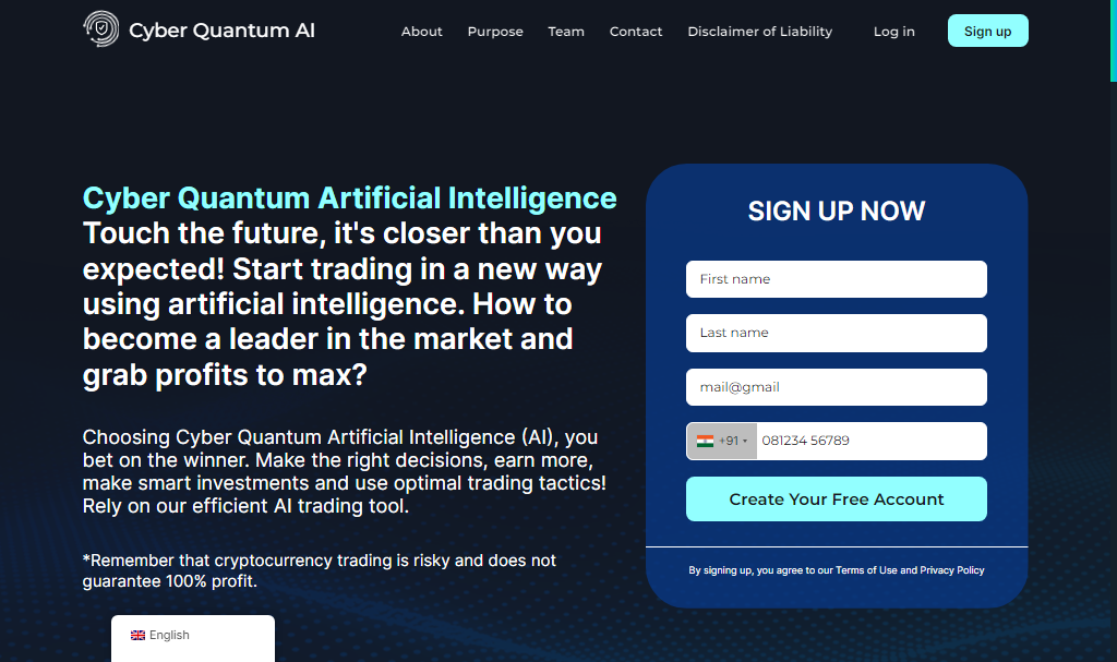 Cyber Quantum AI review